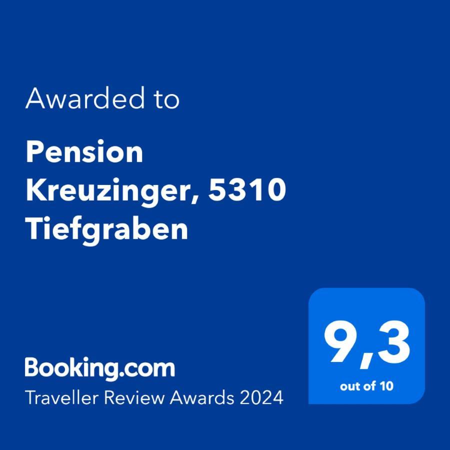 Pension Kreuzinger, 5310 Tiefgraben Екстериор снимка